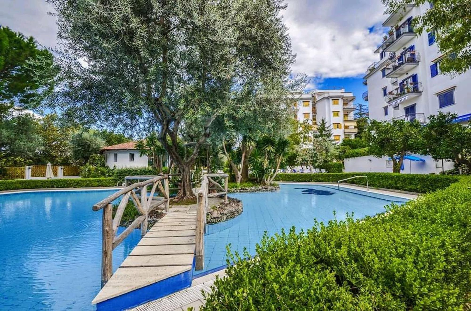 Sorrentovibes - Modern Apartment With Terrace, Swimming Pool&Tennis Экстерьер фото